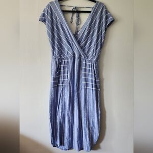 Universal Thread Chambray Striped Dress